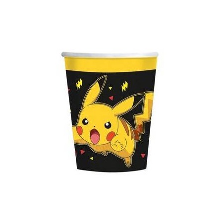 BICCHIERI CARTA 250cc POKEMON 8pz