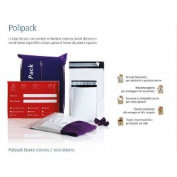 BUSTA POLIPACK LDPE 70my 650x550+50mm 10pz
