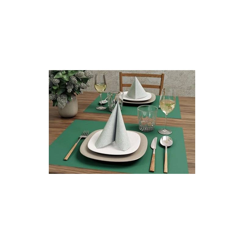 TOVAGLIOLI 38x38 STAR FABRIC VERDE BOSCO 40pz FATO