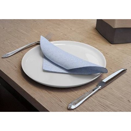 TOVAGLIOLI 38x38 STAR FABRIC BLU CERULEO 40pz FATO