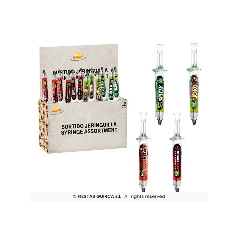 SIRINGA CON SANGUE ass.ti 1pz