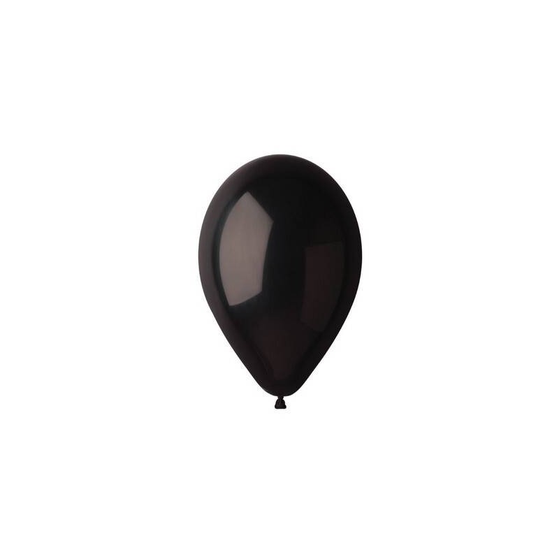 PALLONCINI LATTICE LARGE 12 30cm NERO 100pz