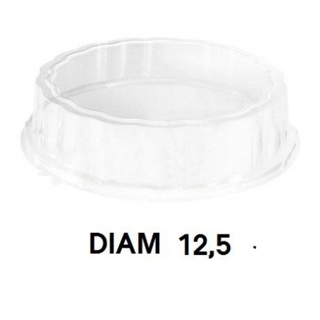 COPERCHIO MINI MEDORO ø12x8cm PET
