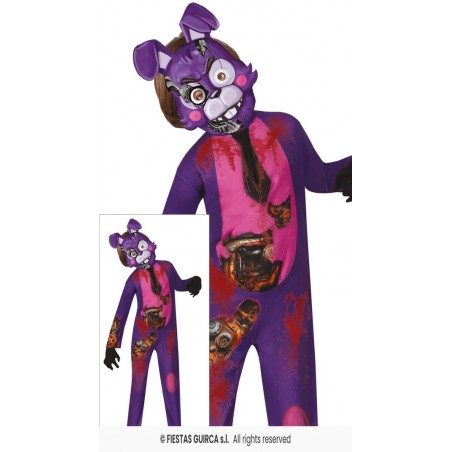 COSTUME BAMBINO ROBOT INQUIETANTE 7-9 anni