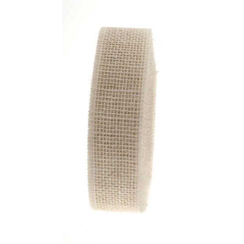 NASTRO JUTE mm60x20mt CREMA