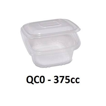 OVALINO CUKI PP 375cc 50pz QC0 120x120x55mm (100x100mm INT)