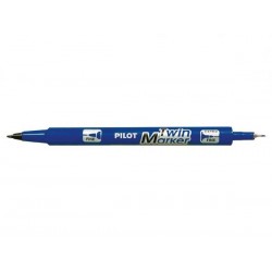 PENNARELLO PILOT MARKER TWIN BEGREEN BLU 0,3-0,5mm