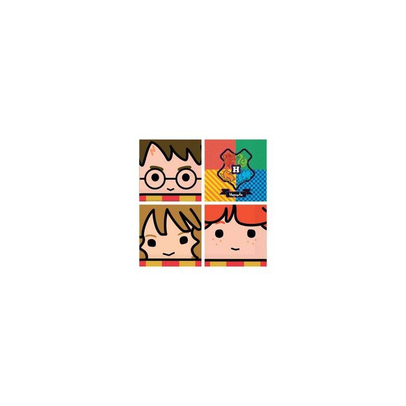 TOVAGLIOLI 33x33 HARRY POTTER 16pz