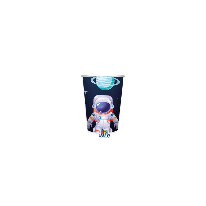 BICCHIERI IN CARTA 250cc UNIVERSO 6pz