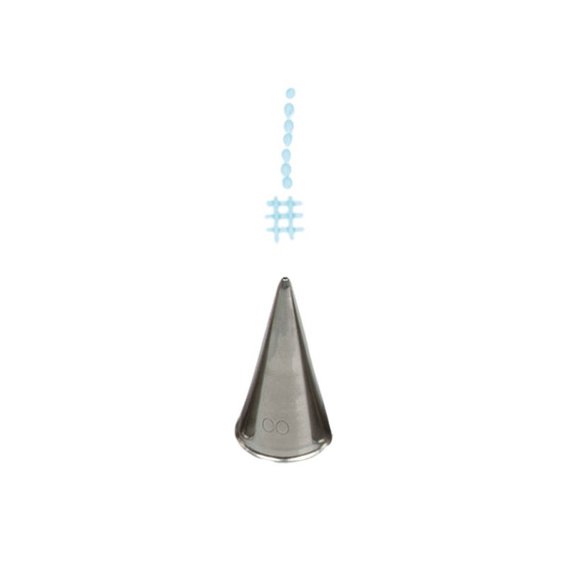 BECCUCCIO INOX DECORA N°000 TONDO