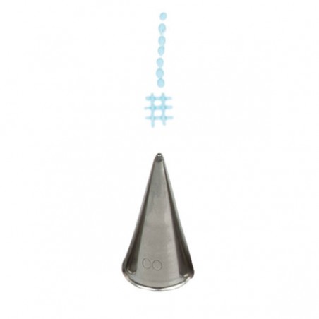 BECCUCCIO INOX DECORA N°000 TONDO