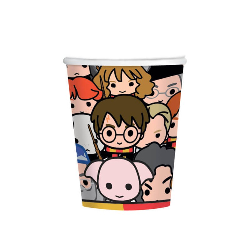 BICCHIERI IN CARTA HARRY POTTER 8pz