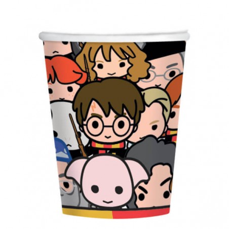 BICCHIERI IN CARTA HARRY POTTER 8pz