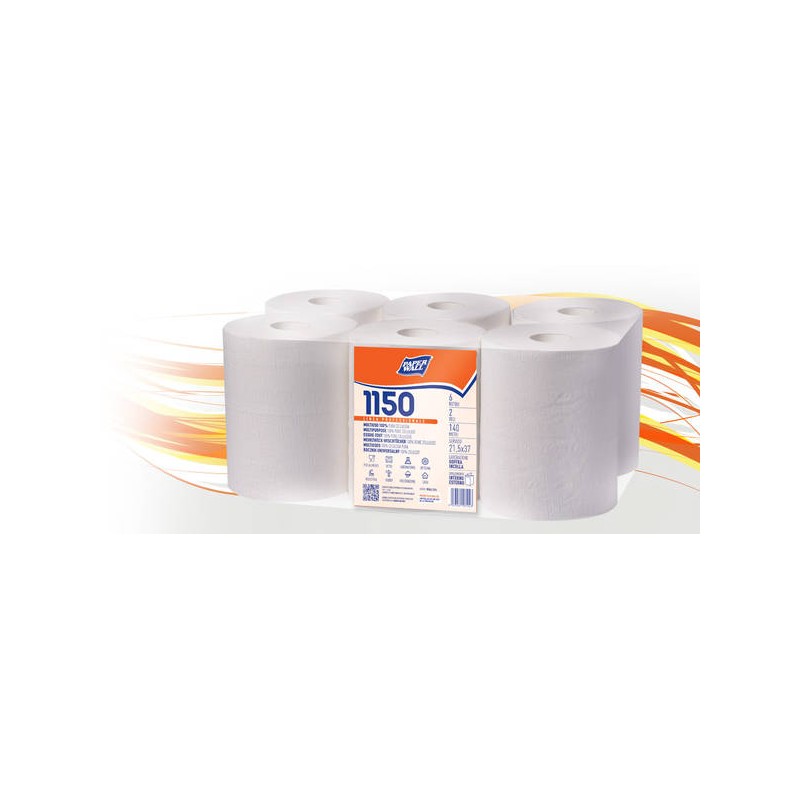 BOBINA CARTA PAPER WALL 1150 140mt 6pz