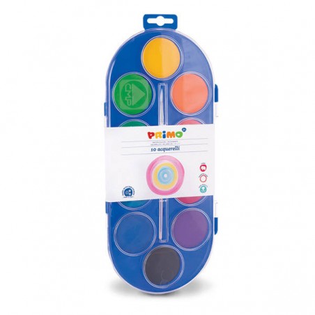 ASTUCCIO ACQUERELLI D.44 10pz PRIMO