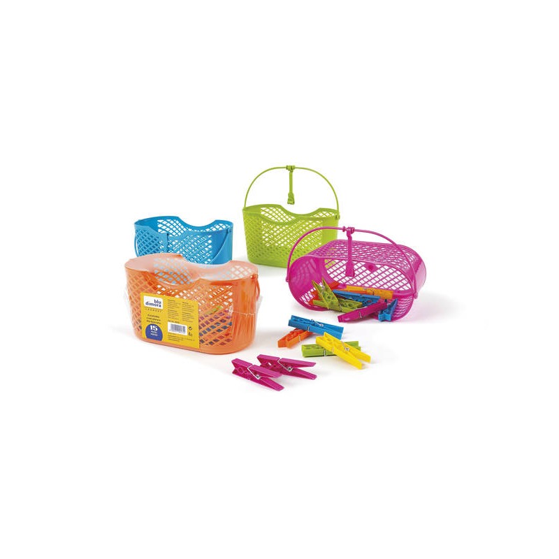 CESTELLO PORTAMOLLETTE + 15 MOLLETTE