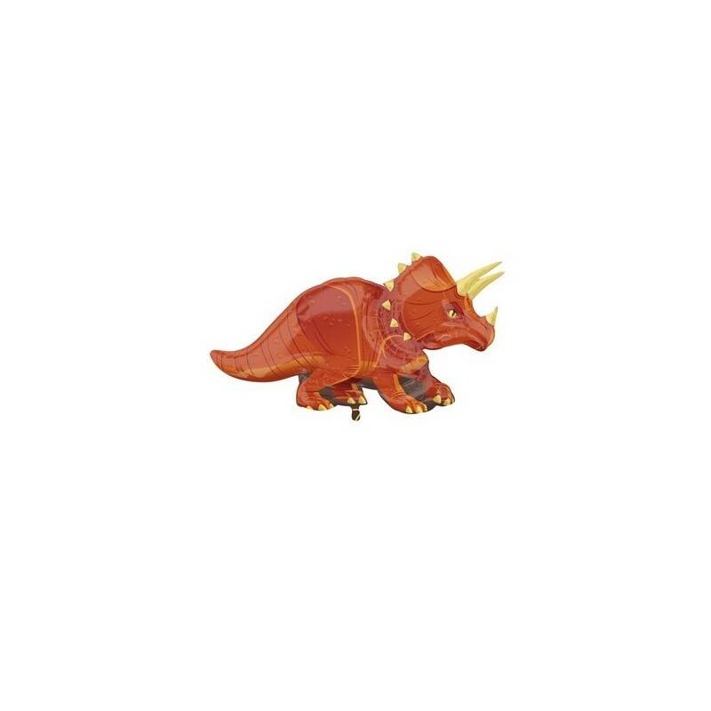 PALLONE MYLAR S/SHAPE TRICERATOPO 106cm