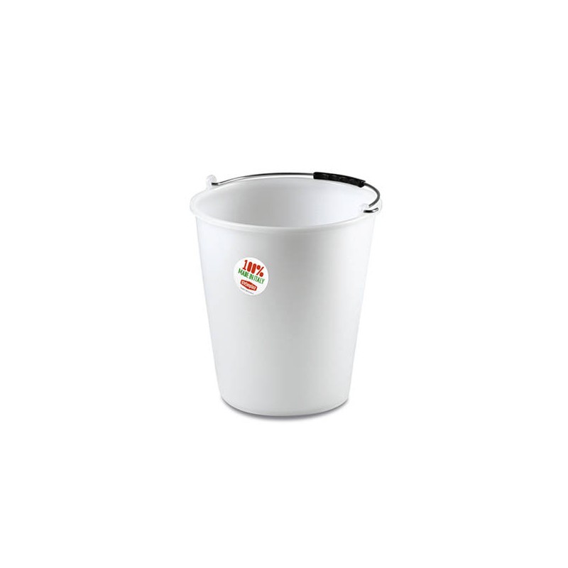 SECCHIO CASALINGO POLIETILENE ø29x25h 9lt NEUTRO