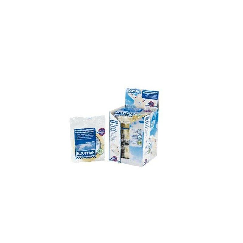 NASTRO ADESIVO mm15x66mt TRASPARENTE ECOPHAN