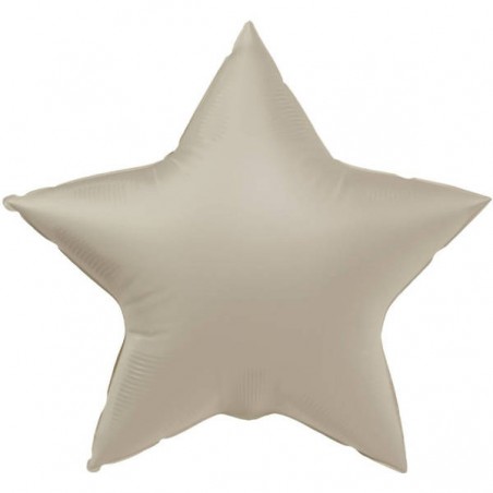 PALLONE MYLAR STELLA AVORIO ø48cm