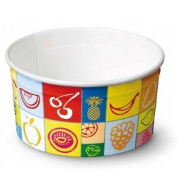COPPETTA GELATO 250-10 290CC TUTTI FRUTTI 40pz