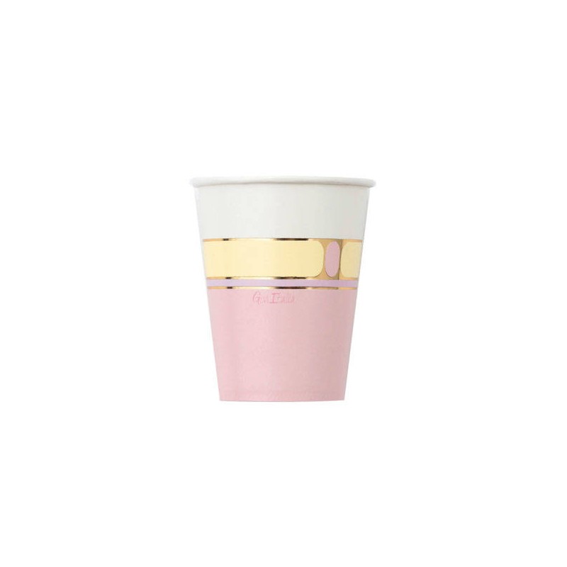 BICCHIERI 250cc VANITY PINK 8pz