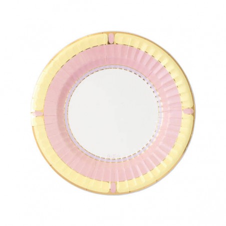 PIATTI VANITY PINK 23cm 8pz
