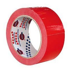 NASTRO ADESIVO PVC mm50x66mt ROSSO