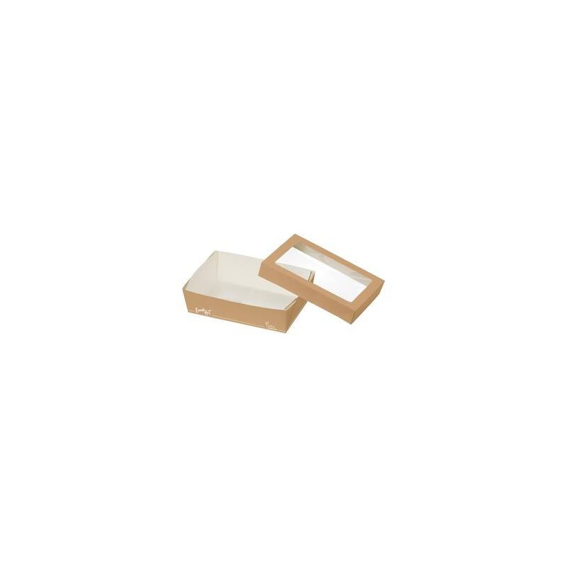 VASCHETTA GASTRONOMICA QUADR-HOT C/COPERCHIO 2PRZ 1000ml 25pz