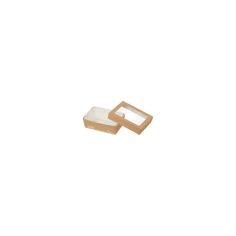 VASCHETTA GASTRONOMICA QUADR-HOT C/COPERCHIO 1PRZ 600ml 25pz
