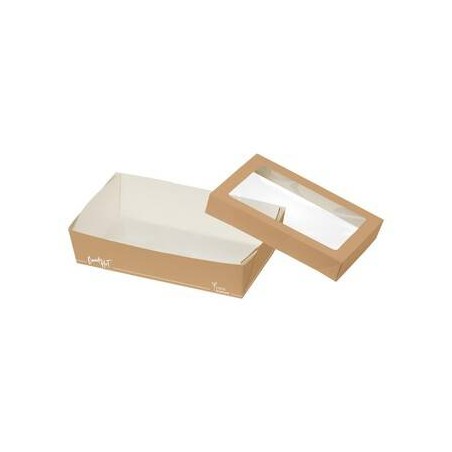 VASCHETTA GASTRONOMICA QUADR-HOT C/COPERCHIO 4PRZ 1500ml 25pz