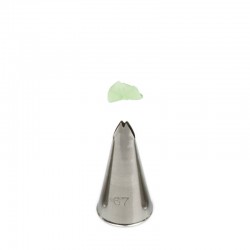 BECCUCCIO INOX DECORA N°67 FOGLIA