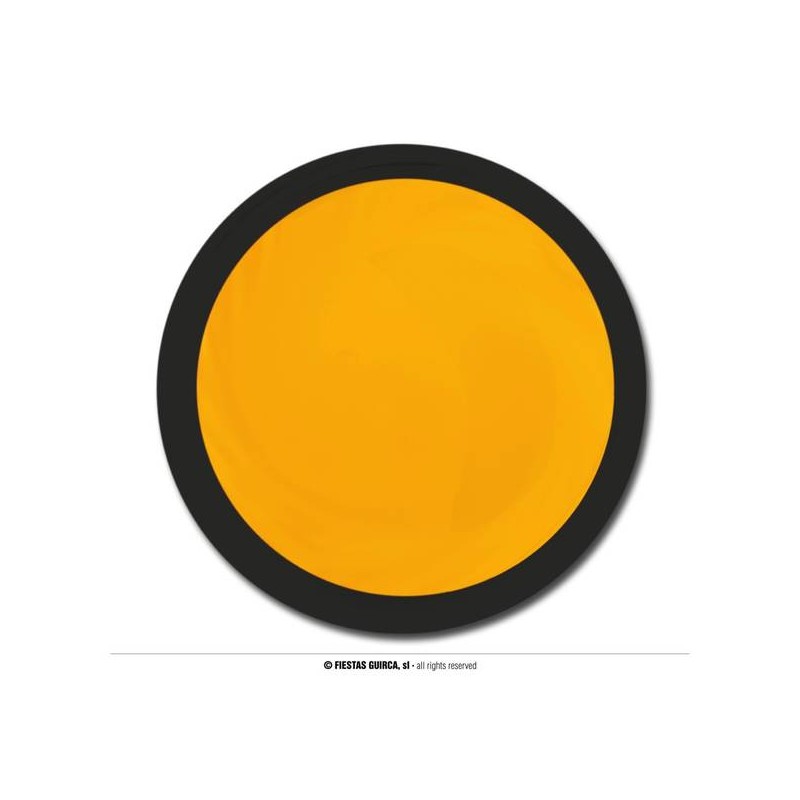 TRUCCO GIALLO CON SPUGNA