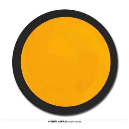 TRUCCO GIALLO CON SPUGNA