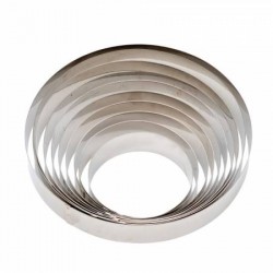 CERCHIO INOX ø24 H.4,5cm