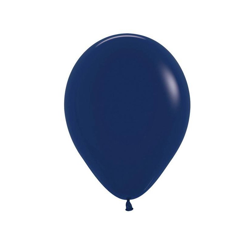 PALLONCINO LATTICE BLU NAVY 5 12cm 100pz