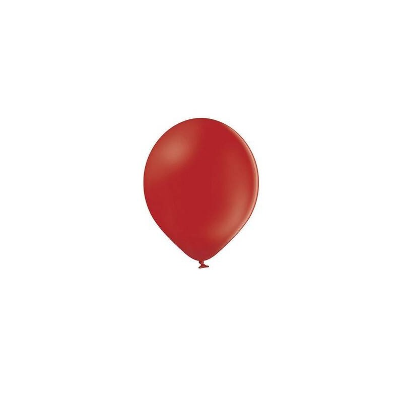 PALLONCINI IN LATTICE 12 30cm DEEP RED 50pz