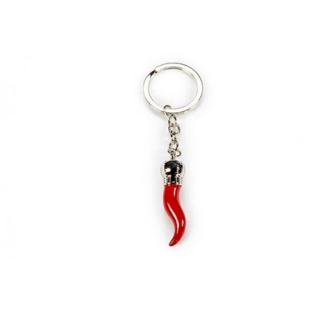 PORTA CHIAVI CON CORNO PORTAFORTUNA 1pz
