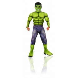 COSTUME HULK AVENGERS 2 DELUXE CON MUSCOLI BAMBINO TG.L 8/10