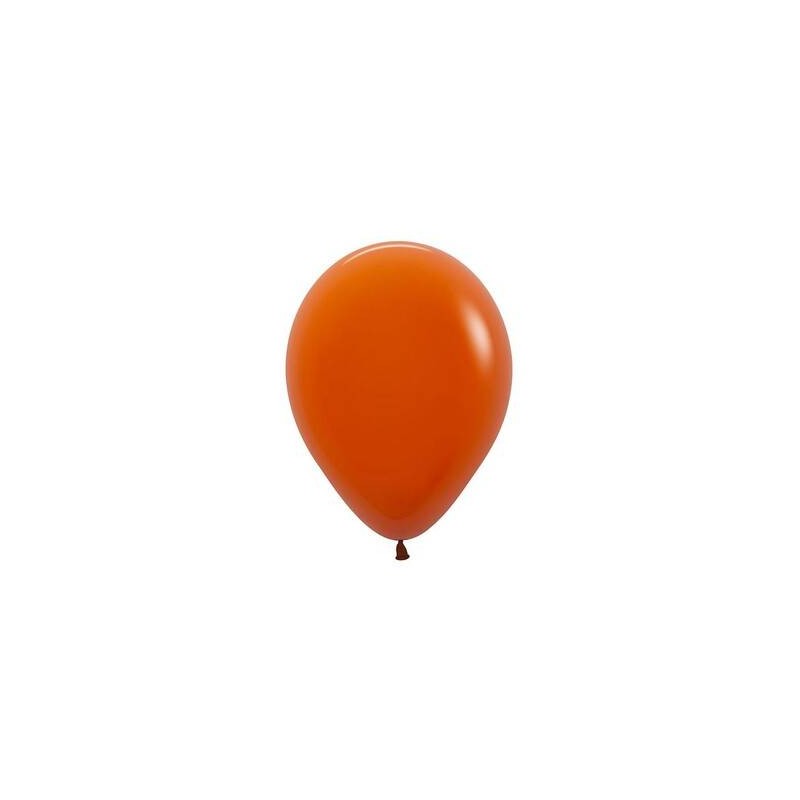 PALLONCINO LATTICE SUNSET ORANGE 5 12cm 50pz