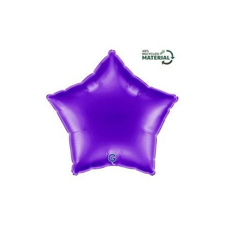 PALLONE MYLAR STELLA 18 45cm ROYAL VIOLA