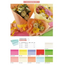 BOBINA ICE PAPER PRG FONDO PIENO 1LATO H.100X25mt VERDE...