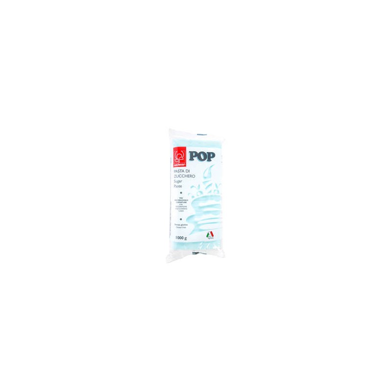 PASTA DI ZUCCHERO POP 1kg AZZURRO CONFETTO