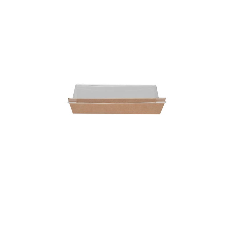 COPERCHIO ANTICONDENSA R-PET 15x7cm PER SUSHI BOX 50pz
