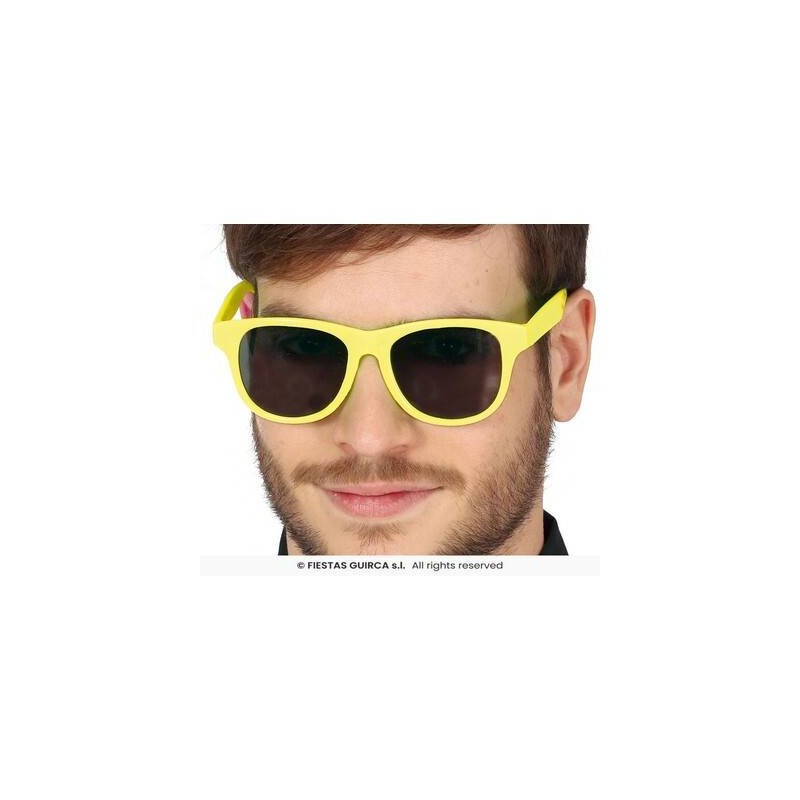 OCCHIALI NEON GIALLO