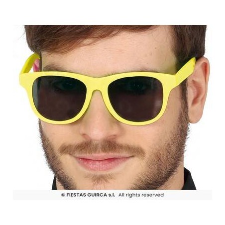 OCCHIALI NEON GIALLO