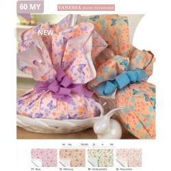 FOGLI PPL PERLATO 70x100 60my ST. VANESSA PATISSERIE 25pz...