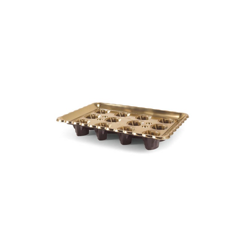VASSOIO SCRIGNO ORO MINI MON AMOUR 12 POSTI