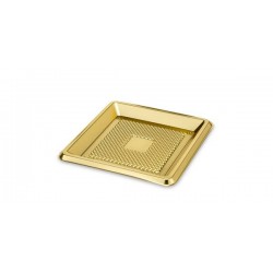 VASSOIO MEDORO QUADRATO 9,5x9,5cm 10pz