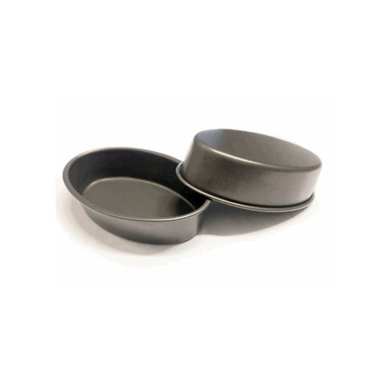FORMINA PASTICCIOTTO LISCIA OVALE A/ADERENTE 10x6cm 6pz